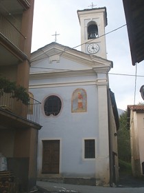 Vista frontale della Chiesa di San Carlo